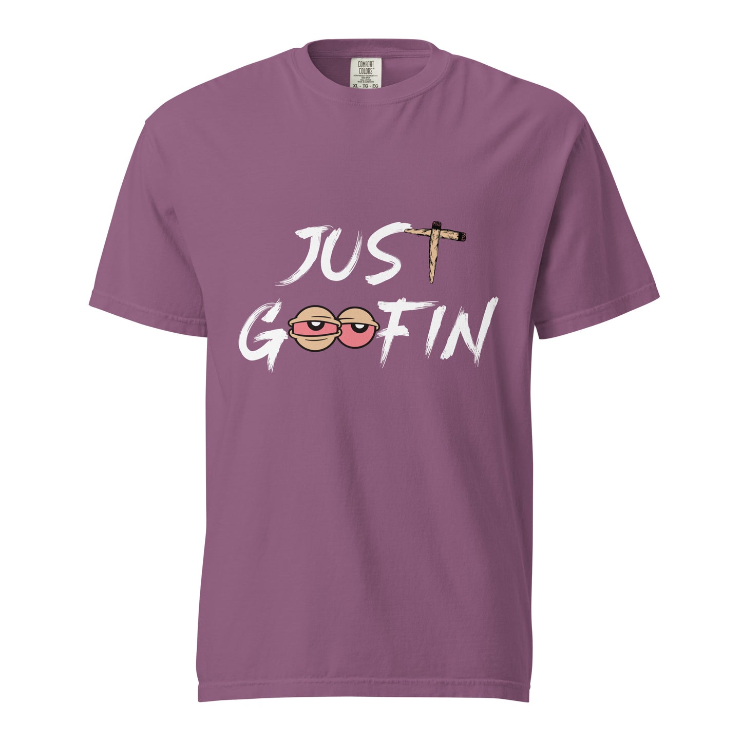 Unisex garment-dyed heavyweight t-shirt