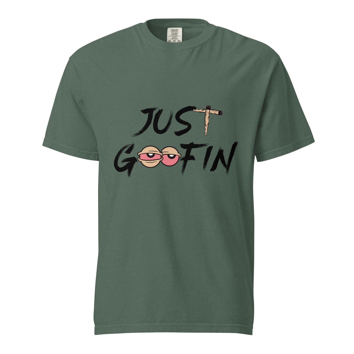 Unisex garment-dyed heavyweight t-shirt