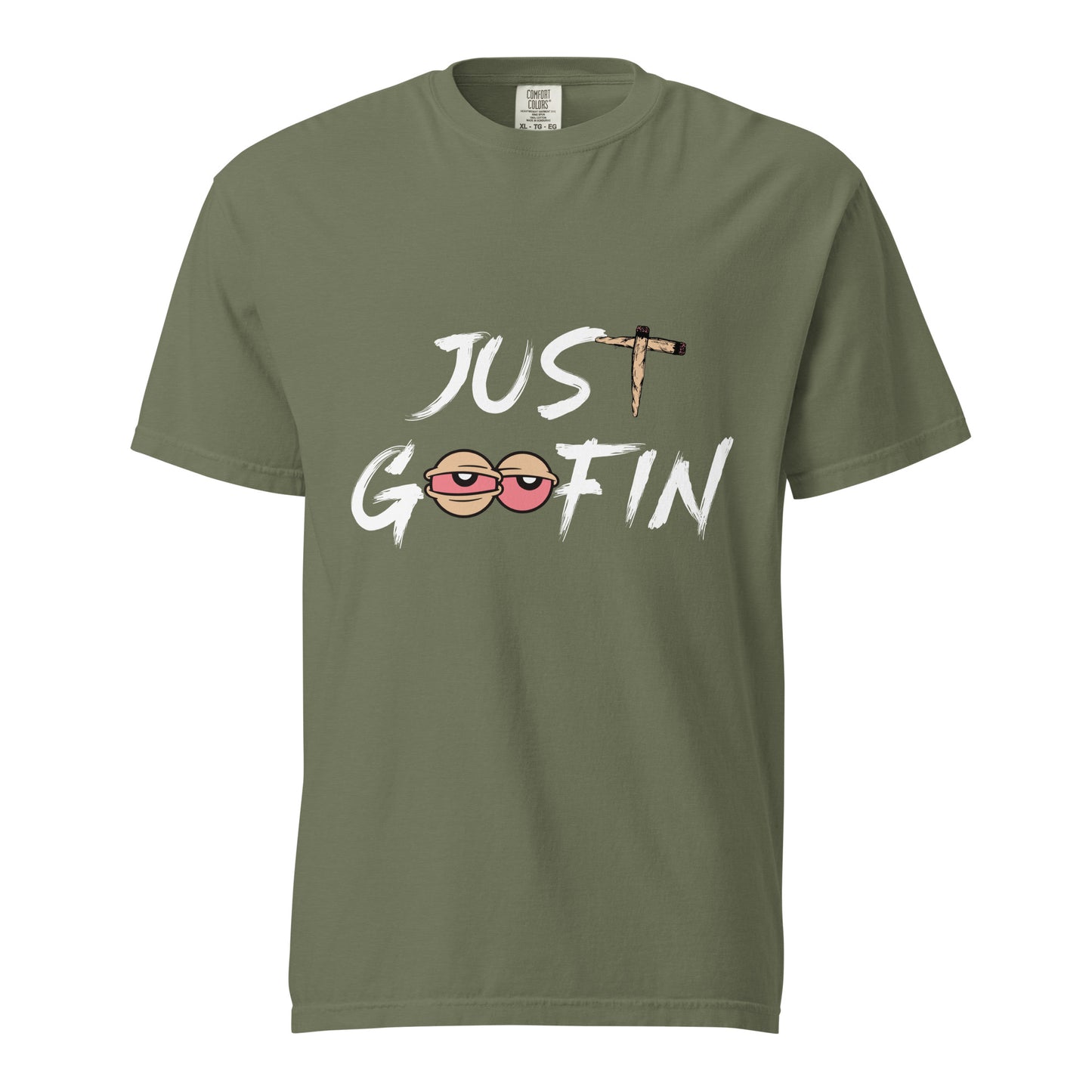 Unisex garment-dyed heavyweight t-shirt
