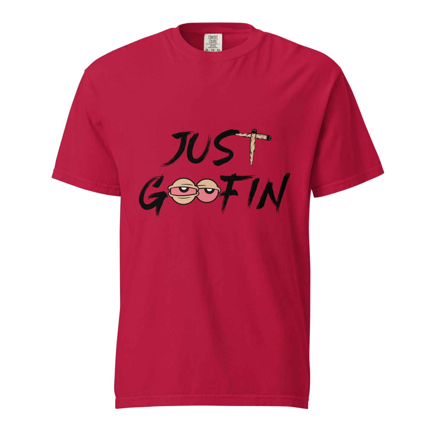 Unisex garment-dyed heavyweight t-shirt