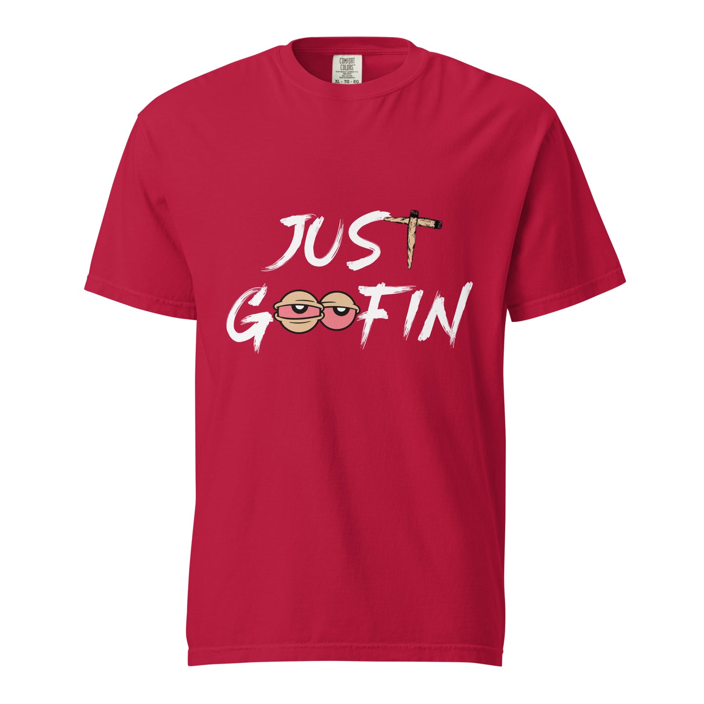 Unisex garment-dyed heavyweight t-shirt