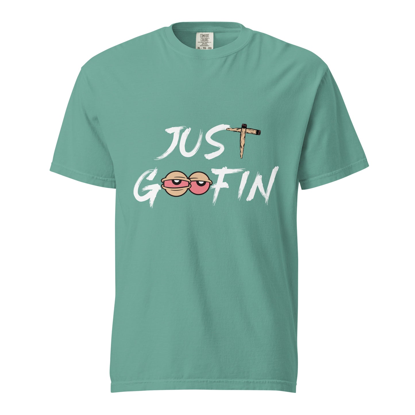 Unisex garment-dyed heavyweight t-shirt
