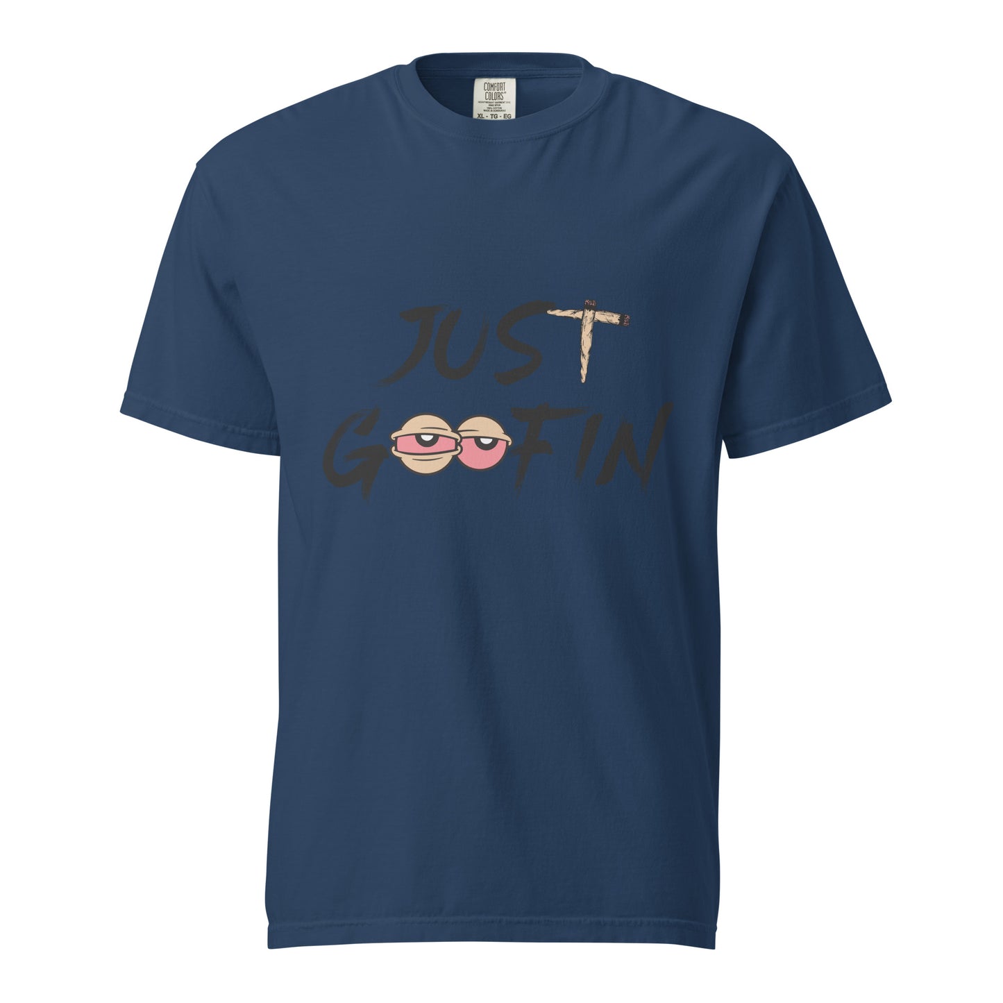 Unisex garment-dyed heavyweight t-shirt