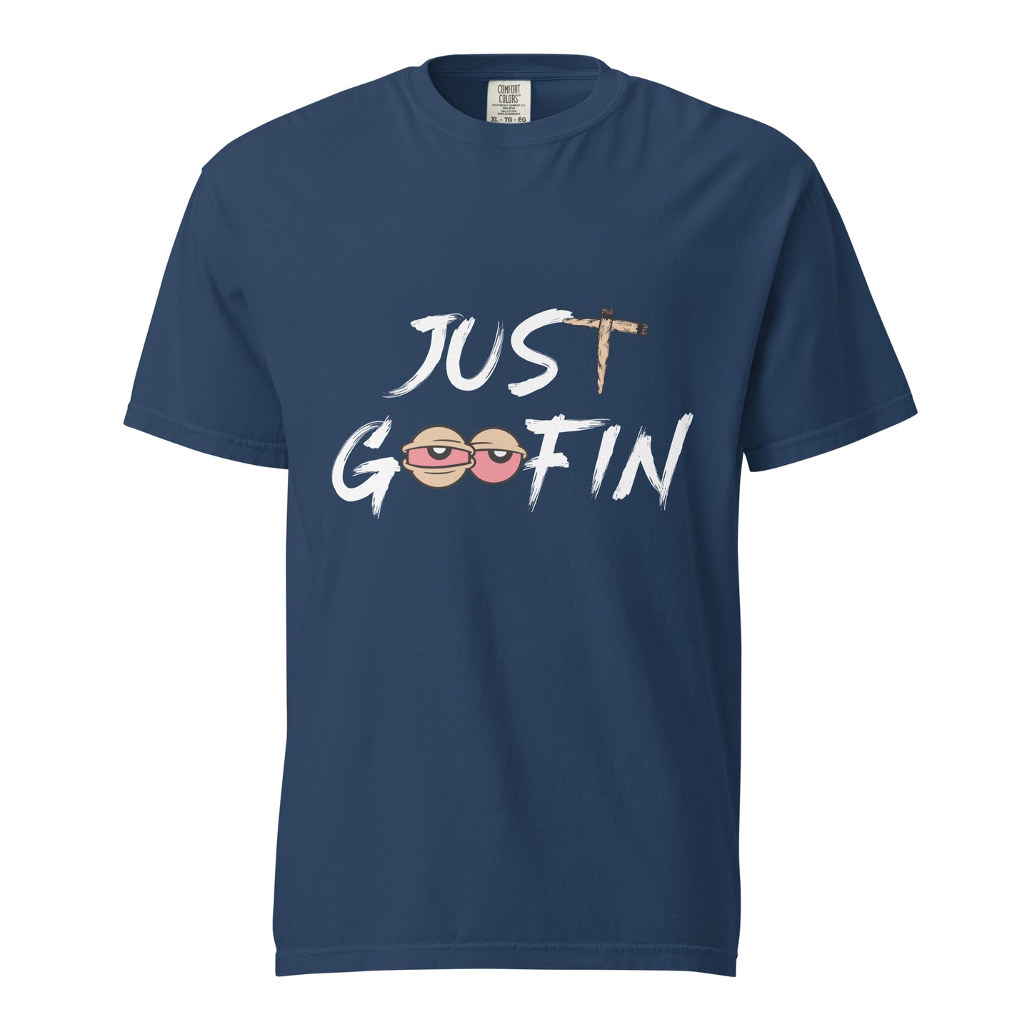 Unisex garment-dyed heavyweight t-shirt