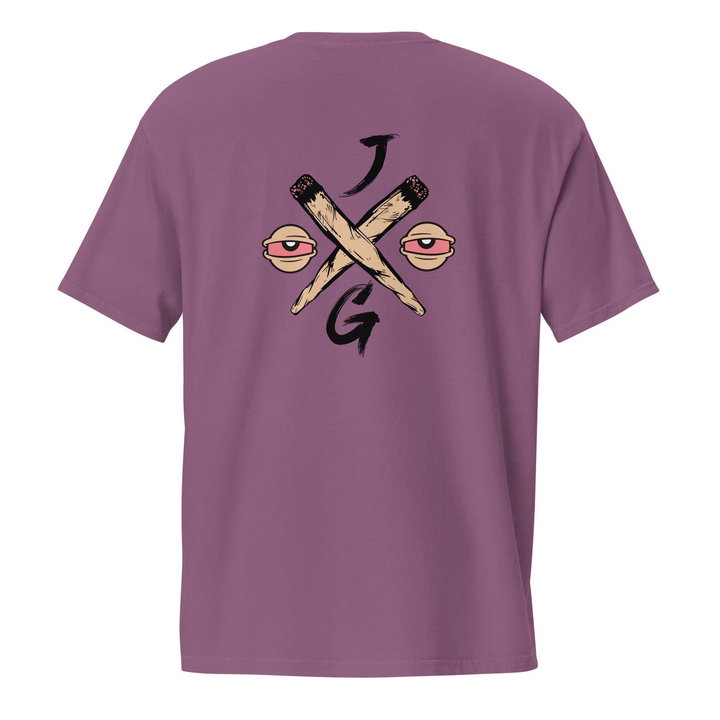 Unisex garment-dyed pocket t-shirt