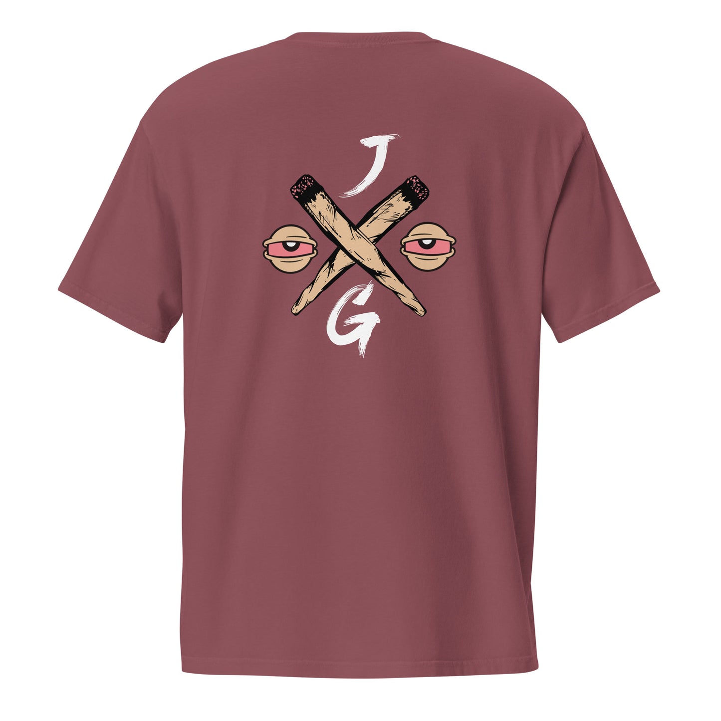 Unisex garment-dyed pocket t-shirt