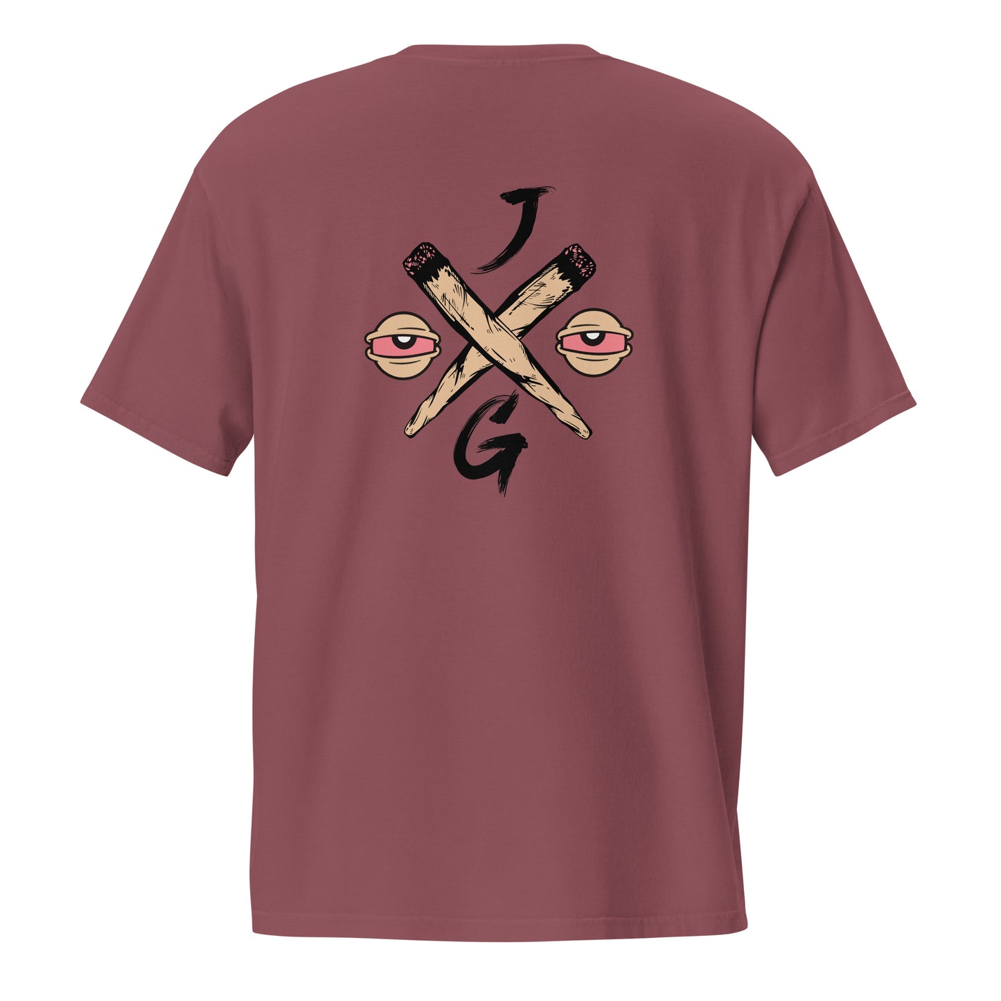 Unisex garment-dyed pocket t-shirt