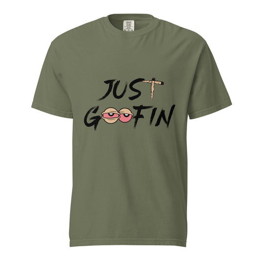 Unisex garment-dyed heavyweight t-shirt
